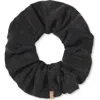 Lunya Washable Silk Classic Scrunchie In Immersed Black