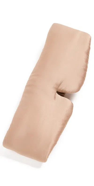 Lunya Washable Silk Eye Mask Hushed Tan In Hushed Tan
