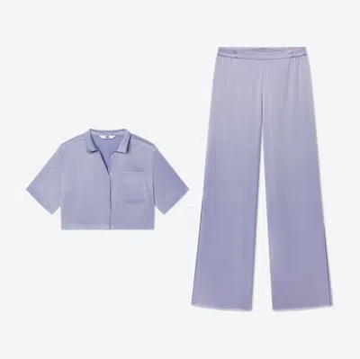 Lunya Washable Silk High Rise Pant Set