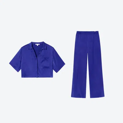 Lunya Washable Silk High Rise Pant Set