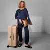 Lunya Washable Silk Long Sleeve Jogger Pant Set In Deep Blue