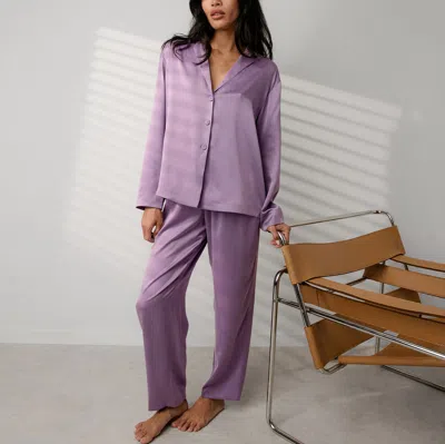 Lunya Washable Silk Long Sleeve Pant Set