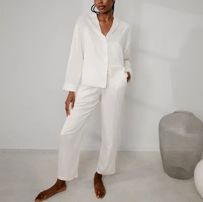 Lunya Washable Silk Long Sleeve Pant Set