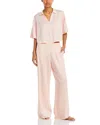 Lunya Washable Silk Pajama Set In Frosted