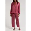 Lunya Washable Silk Pajamas In Pink