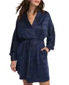 Lunya Washable Silk Robe In Blue