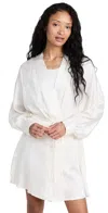 Lunya Washable Silk Robe In Tranquil White