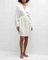 Lunya Washable Silk Robe In Tranquil White