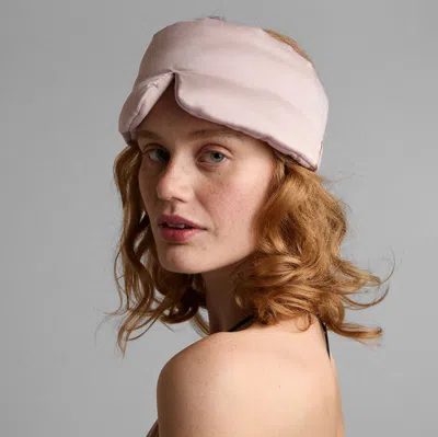 Lunya Washable Silk Sleep Mask In Delicate Pink