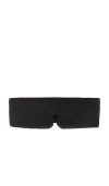 Lunya Washable Silk Sleep Mask In Immersed Black