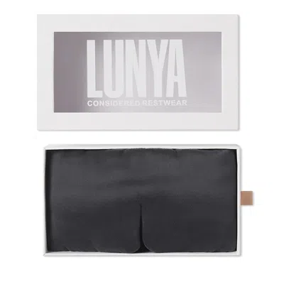 Lunya Washable Silk Eye Mask In Meditative Gray