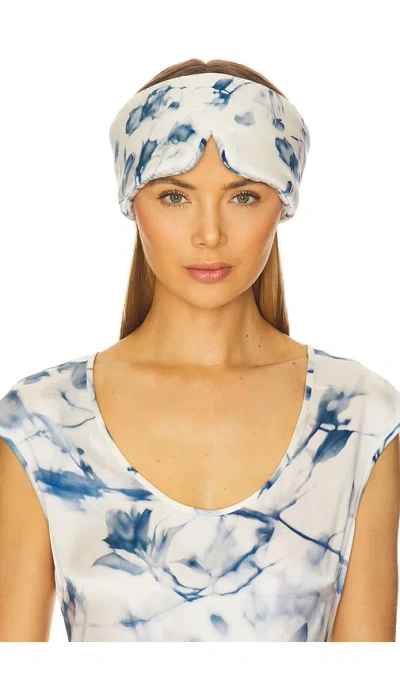 Lunya Washable Silk Sleep Mask In Whispered Bloom Small