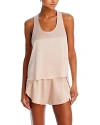 Lunya Racerback Washable Silk Short Pajamas In Delicate