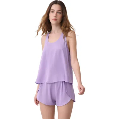 Lunya Washable Silk Tulip Back Set In Pink