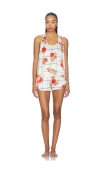 Lunya Washable Silk Tulip Back Set In Multi