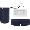Lunya Washable Silk Weighted Sleep Mask In Deep Blue
