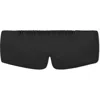 Lunya Washable Silk Weighted Sleep Mask In Immersed Black