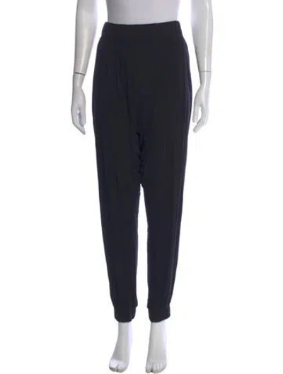 Pre-owned Lunya Wide Leg Pants In Black