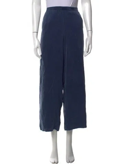 Pre-owned Lunya Wide Leg Pants In Blue