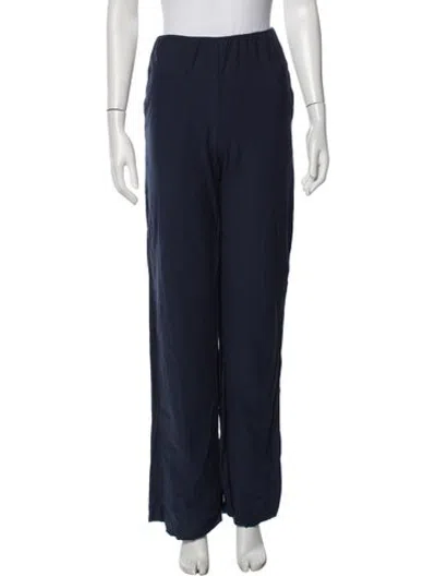 Pre-owned Lunya Wide Leg Pants In Blue