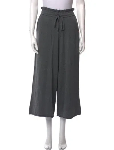 Pre-owned Lunya Wide Leg Pants In Gray
