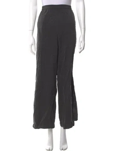 Pre-owned Lunya Wide Leg Pants In Gray