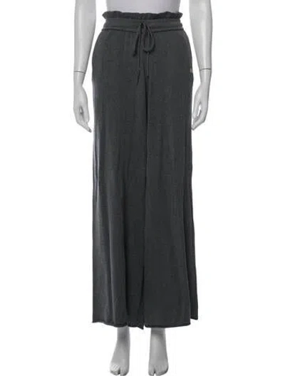 Pre-owned Lunya Wide Leg Pants In Grey