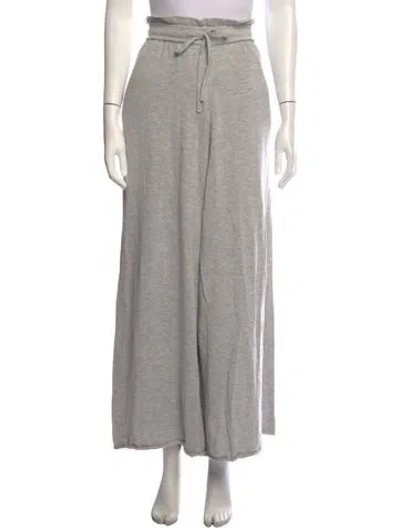 Pre-owned Lunya Wide Leg Pants In Grey