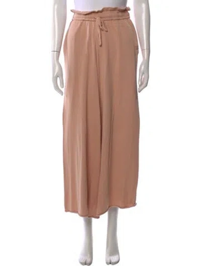 Pre-owned Lunya Wide Leg Pants In Pink