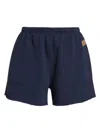 Lunya Women's Silksweats Reversible Lounge Shorts In Deep Blue