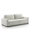 Luonto Belton King Size Power Sleeper Sofa In Walnut Gemma