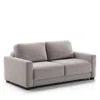 Luonto Belton Queen Sleeper Loveseat In Walnut Gemma