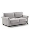 Luonto Casey Full Xl Sleeper Loveseat In Walnut Rene