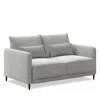 Luonto Haven Loveseat Sleeper, Queen In Brightgray- Atlantic