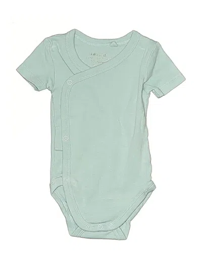 Pre-owned Lupilu Babies'  Short Sleeve Onesie In Green