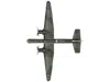 Luppa Heinkel He 177 Bomber Aircraft "ii./kg 40 Bordeaux France" (1942) German Luftwaffe 1/144 Diecast Mod