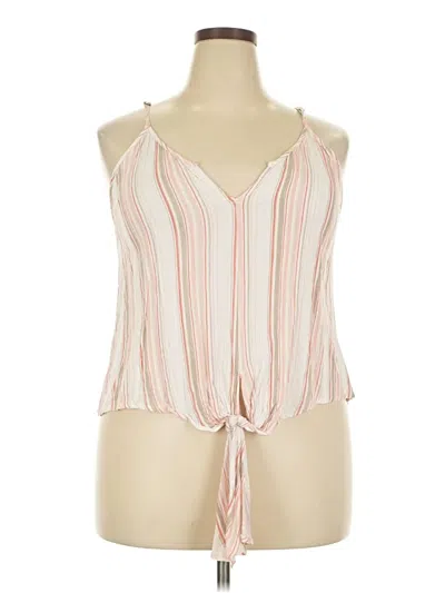 Pre-owned Luq Sleeveless Blouse In Pink
