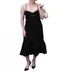Lusana Alita Dress In Black In Black