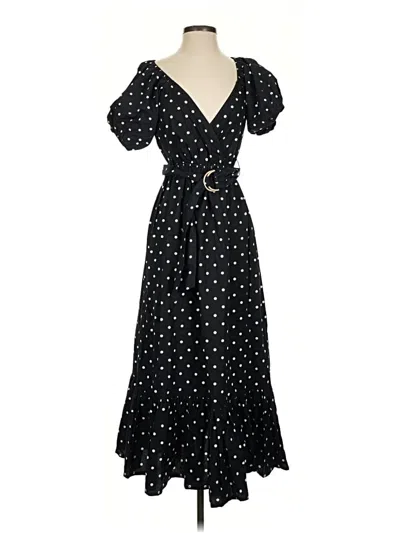 Pre-owned Lusana Casual Dress In Blue