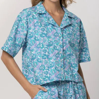 Lusana Elliot Shirt In Alice In Blue