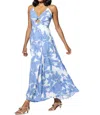 Lusana Marie Midi Dress In Allure In Multi