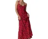 Lusana Zee Party Dress In Nightlilly In Multi
