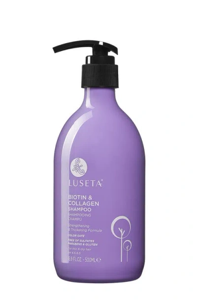 Luseta Beauty Biotin & Collagen Shampoo In Purple