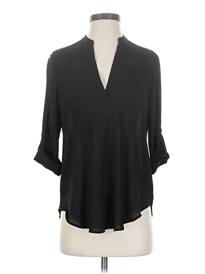 Pre-owned Lush 3/4 Sleeve T-shirt In Black