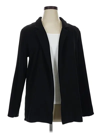 Pre-owned Lush Blazer Jacket In Black