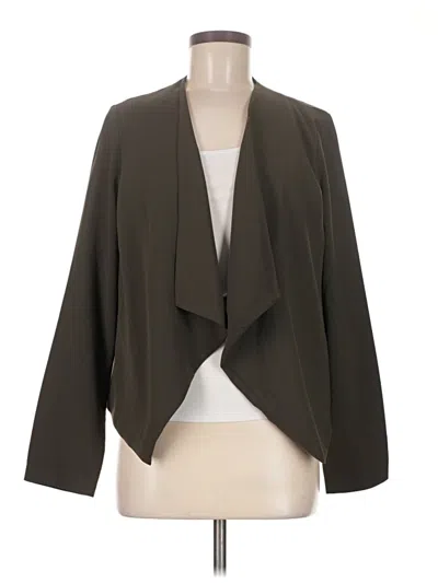 Pre-owned Lush Blazer Jacket In Brown