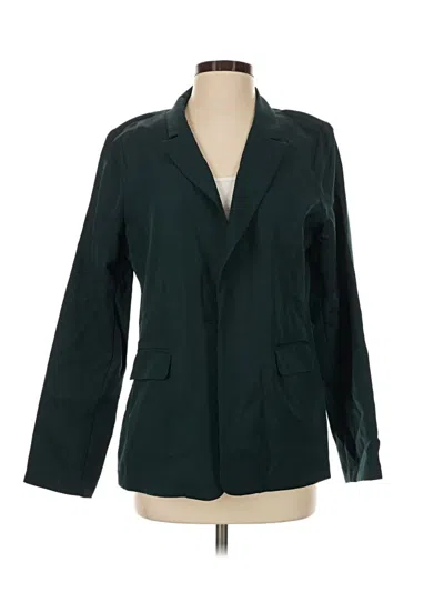 Pre-owned Lush Blazer Jacket In Green