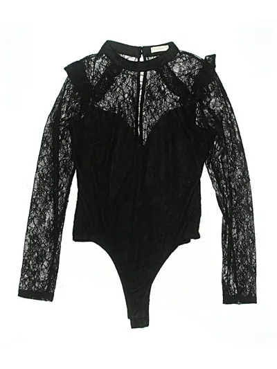 Pre-owned Lush Bodysuit In Black