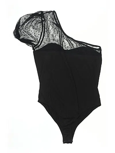 Pre-owned Lush Bodysuit In Black