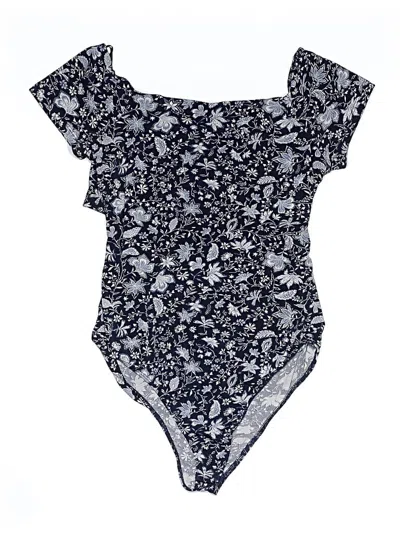 Pre-owned Lush Bodysuit In Blue